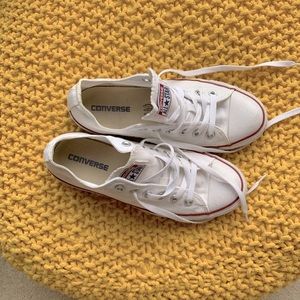 Converse , canvas sneaker , gently used.